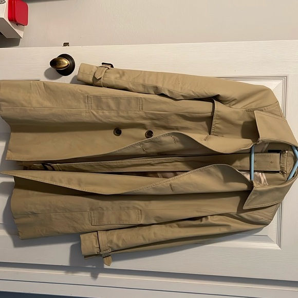 Vintage JCrew Collection classic trench coat size 2 - Picture 1 of 14